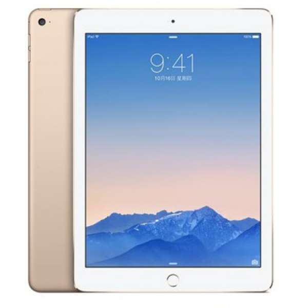 全新未開封 iPad Air 2 4G LTE 64GB 金色 香港行貨