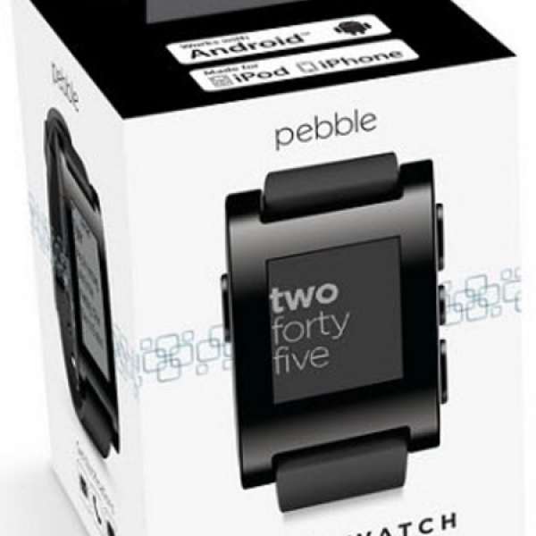 Pebble Smart Watch (Black)