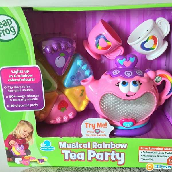 Leapfrog玩具 Musical Rainbow Tea Party 100%全新 有盒