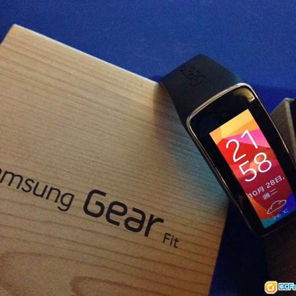 90% New 黑色 Samsung Gear Fit