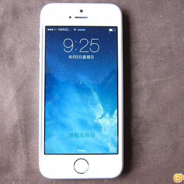 超長保養iPhone5s (32G) 銀色ZP機