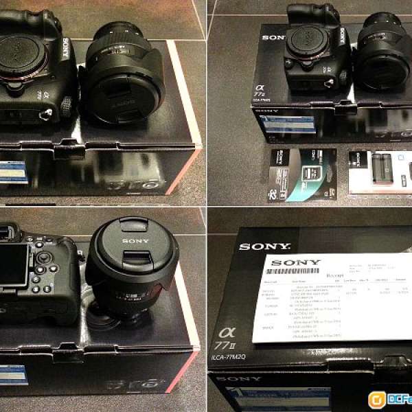 Sony SLT A77 II + SAL16-50mm f2.8 (99.9% 幾乎全新)