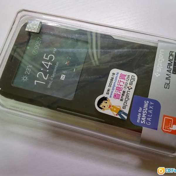 全新Sgp S-VIEW COVER 機套 for Samsung GALAXY Note 3 ..香港行貨..