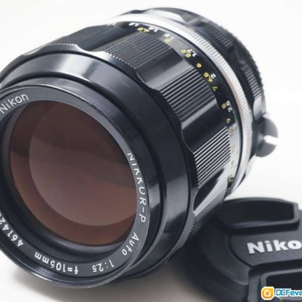 Nikon Nikkor 105mm F/2.5 P ( Non-Ai ) 手動人像鏡皇   藝康新舊机無反機仔全部啱用