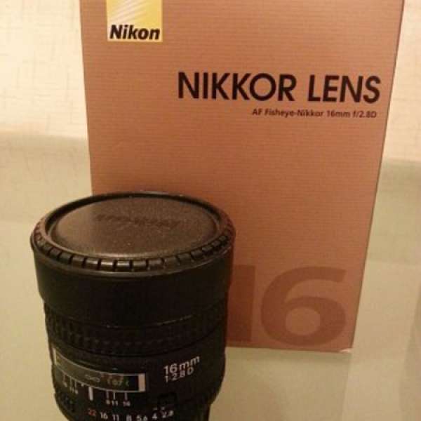 Nikon AF Fisheye 16mm f/2.8D