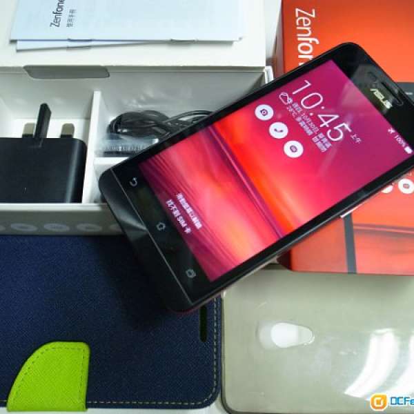 Asus Zenfone 5 紅色 行貨 2G ram 8G rom 雙咭行貨 98% new