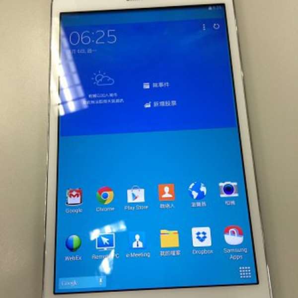 99%NEW 行貨Samsung GALAXY Tab Pro 8.4 SM-T320 WIFI版