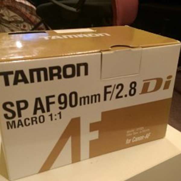 Tamron SP AF90mm F/2.8 Di Macro (272E) for Canon (有保養)