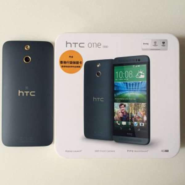 HTC E8 行貨 dark grey 99%