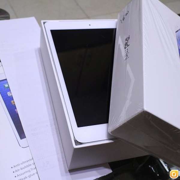 3行貨白色 Apple iPad Mini Wifi + 4G LTE Cellular 16GB