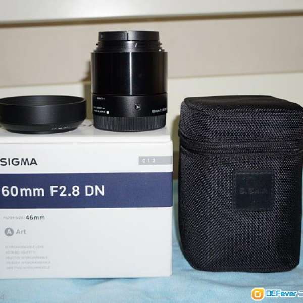 Sigma 60mm 2.8 Art for Sony (E mount)