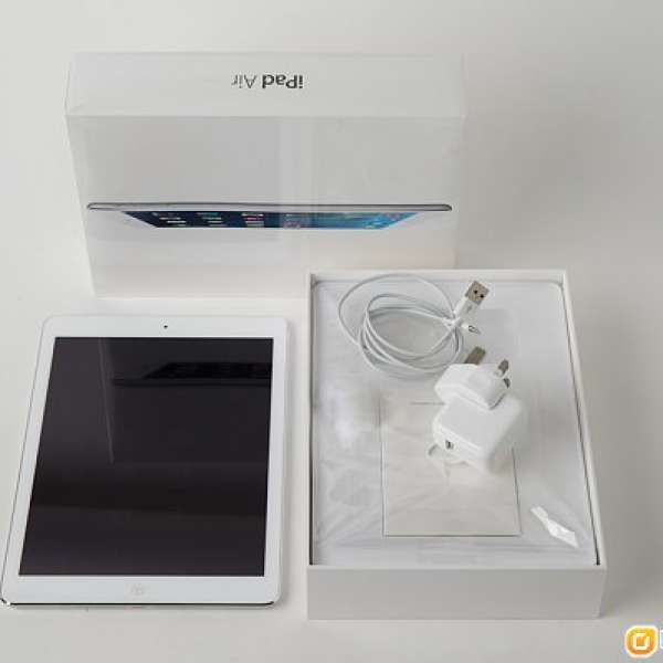 iPad Air 32GB Wifi White MD786ZP/A 香港行貨