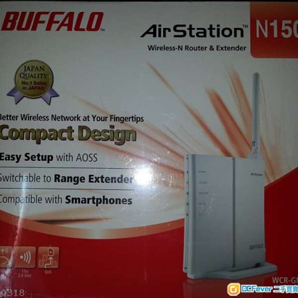 全新BUFFALO N150 Wireless Router