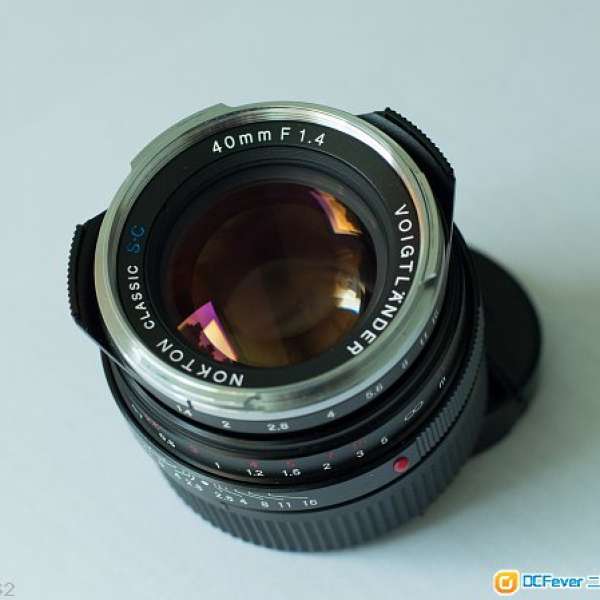 Voigtlander Nokton Classic 40mm f1.4