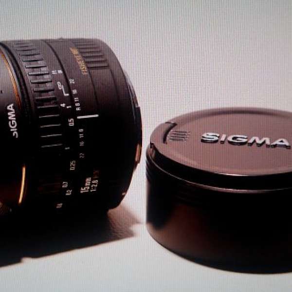 sigma 15mm f2.8 fisheye   Canon mount