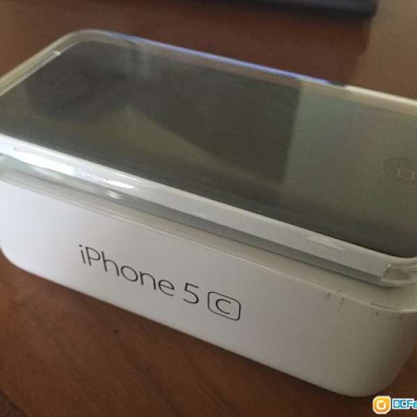 98%+ 新 iPhone 5C 32Gb 白色 行貨尚有保養至 (14-JAN-2015) 不議價