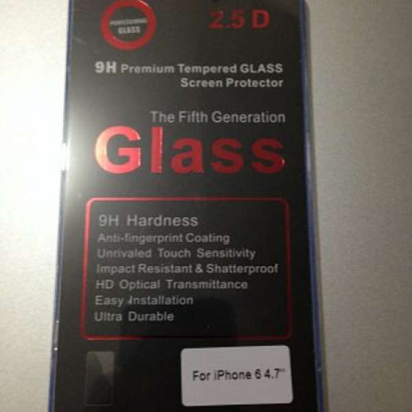 全新iPhone 6 強化玻璃保護貼 0.33mm (加強版)