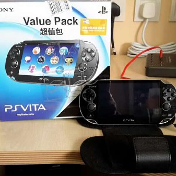 Sony Playstation Vita PSV-1000 3G+Wifi Value Pack