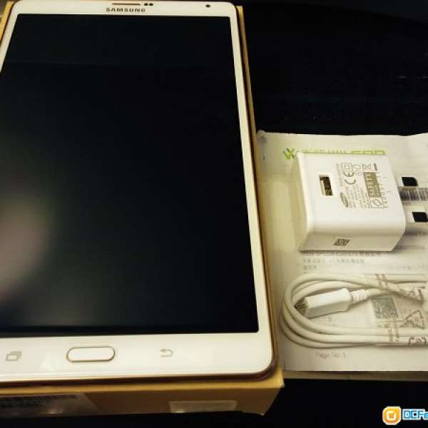Samsung Galaxy Tab S 8.4 LTE 版白色99% 新行貨