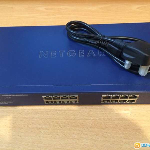 Netgear JGS516 ProSafe 16-Port Gigabit Ethernet Switch 一手用家自讓