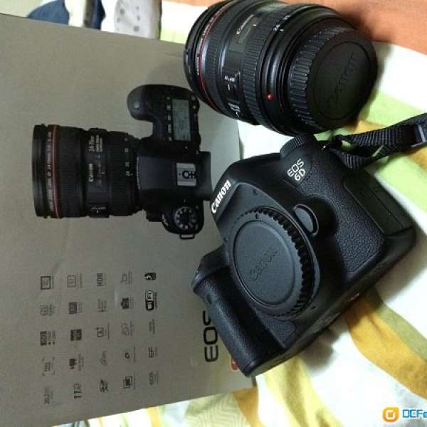 Canon EOS 6D + EF 24-70 F4 USM Set (( 有保養 ，95%新 ))