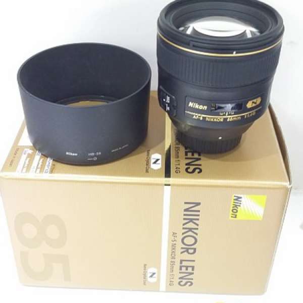 Nikon AF-S NIKKOR 85mm f/1.4G - 99% NEW