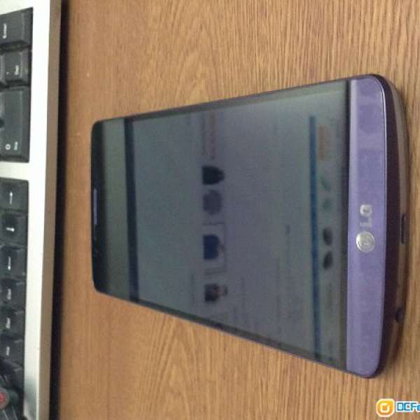 99%new LG G3 32GB 紫色 台行有保(可換 5S 金32gb有保新無花凹)
