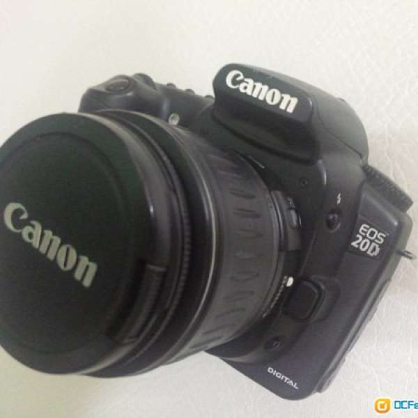 Canon 20D with kit lens