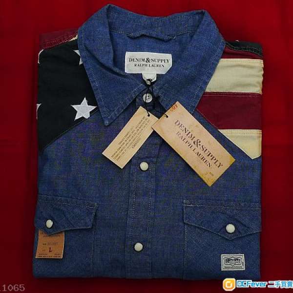 超正 RL POLO - Denim & Supply 牛仔 shirt