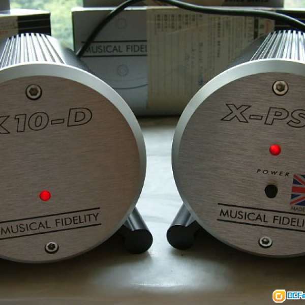 Musical Fidelity X10-D and X-PSU ....改善CD ,有膽味