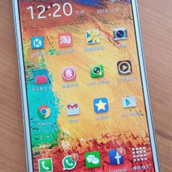 Samsung Note 3 16gb 白色 N9005 行貨有保