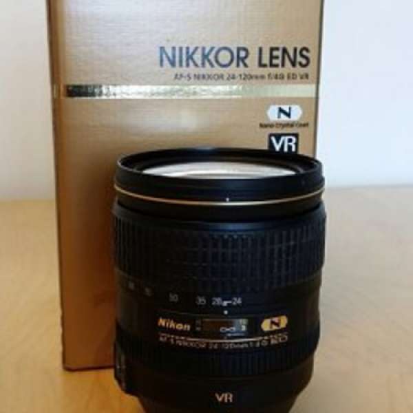 Nikon AF-S nikkor 24-120mm f/4G ED VR