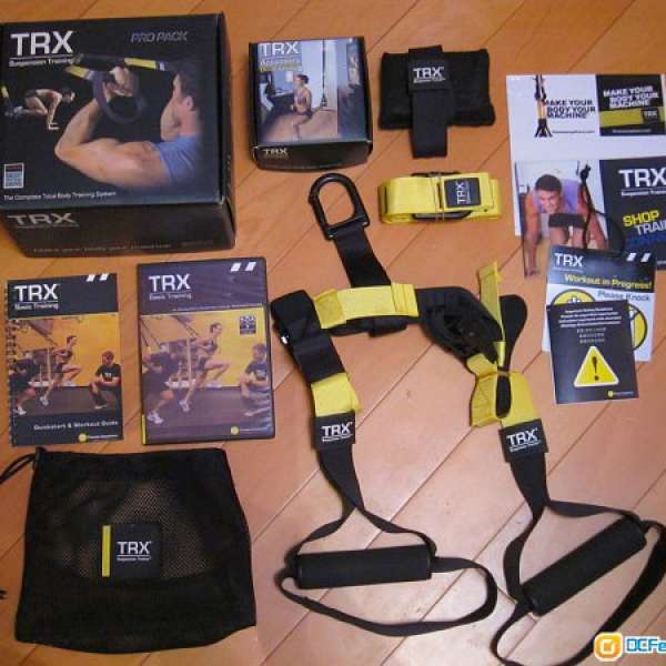 TRX P2健身訓練帶Box set(Gym Rip training Basic kit)