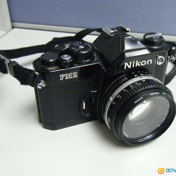 Nikon FM2 Black with 50/1.8