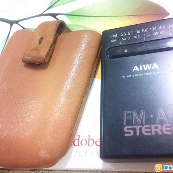 玩味收藏 80 年代日本 AIWA 收音機AM/FM 連人手做真皮套