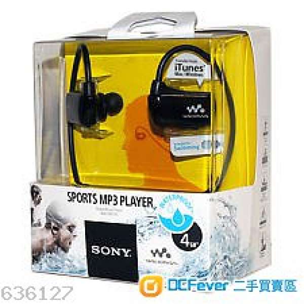 100% 全新 SONY NWZ-W273S 黑色 防水MP3