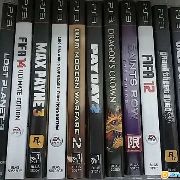 Lost Planet 3 Max Payne 3 COD Ghosts Payday 2 GTA 5 Dragon crown GHOST