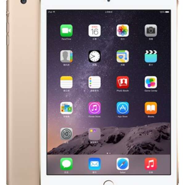 ipad mini 3 金色 wifi 全新原封 16gb $2750 不議價