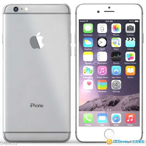 全新原封 iphone 6 plus 16銀