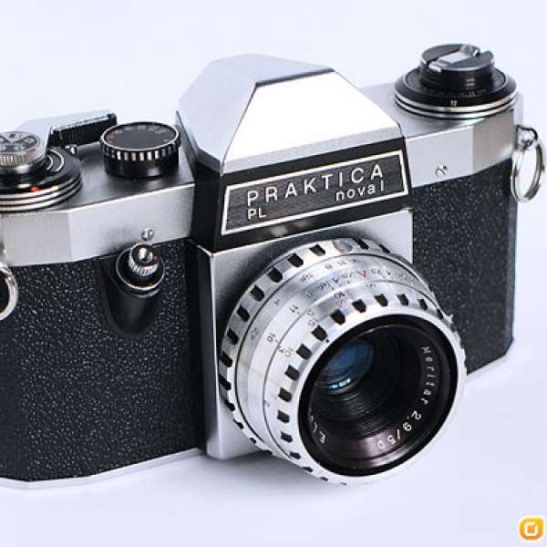 (M42) Praktica PL noval 德製全機械菲林機 / E Ludwig Meritar 50mm f2.9