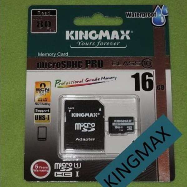 KINGMAX 16GB micro SDHC PRO Card SD Card T-flash Class 10