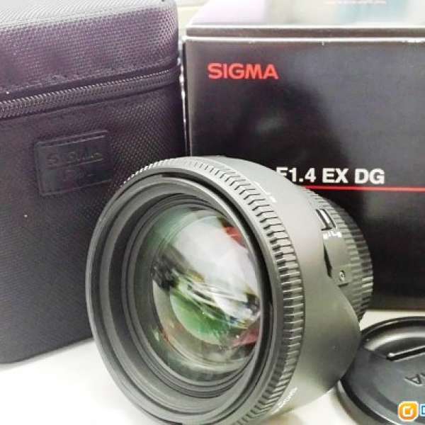 Sigma 50mm f1.4 EX DG (新皮 Canon)