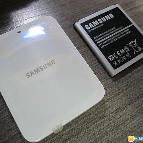 Samsung S4  battery kit 電及差座 &  S4紫色 s view cover.