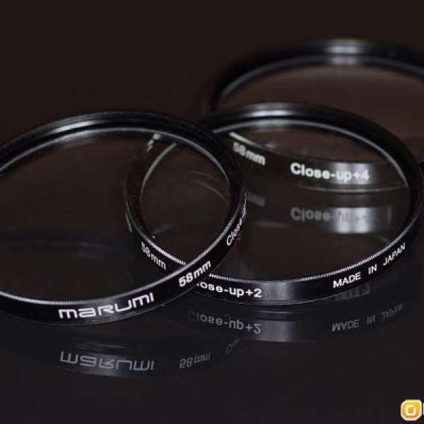 Marumi 58mm Close Up Filter Set Multi Coated