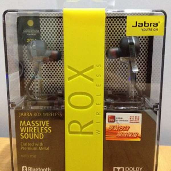 100%New 100% Real Jabra ROX Wireless Bluetooth 防水 防塵 立體聲 藍牙耳機