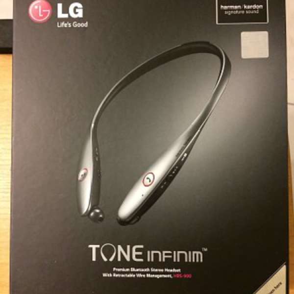 韓國 LG Tone Infinim HBS-900 Bluetooth Stereo Headset 藍芽耳機