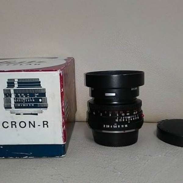 90% new 罕有紅字標尺德國版 Leica Summicron-R 50mm f/2 (已改Nikon Mount)