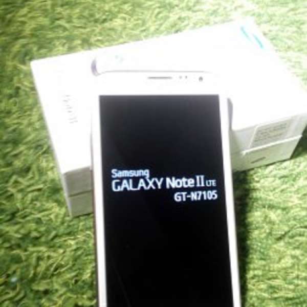 SAMSUNG GALAXY Note 2 N7105 4G LTE-香港行貨白色