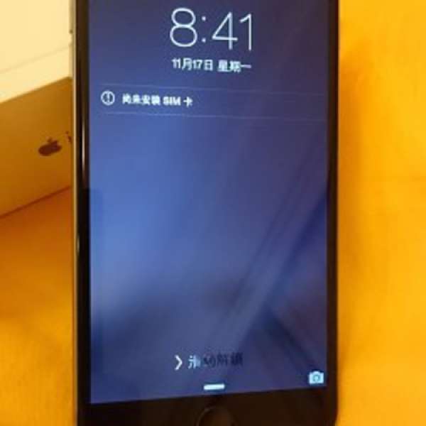 99.9% 新 香港行貨 iPhone 6 PLUS  大灰 GREY 128GB (零問題，無花，接近全新）