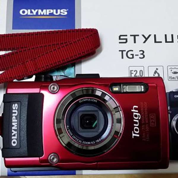 Olympus TG-3 (Red)
